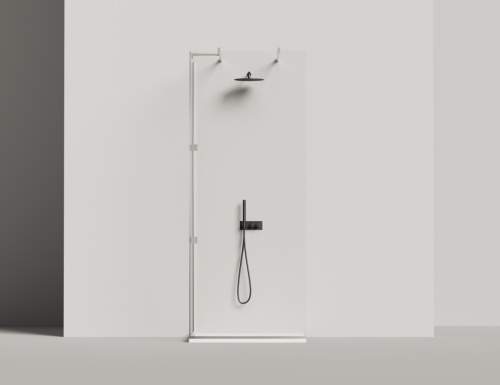 Душевой поддон из искусственного камня Salini OASI 120321M 90х90 белый